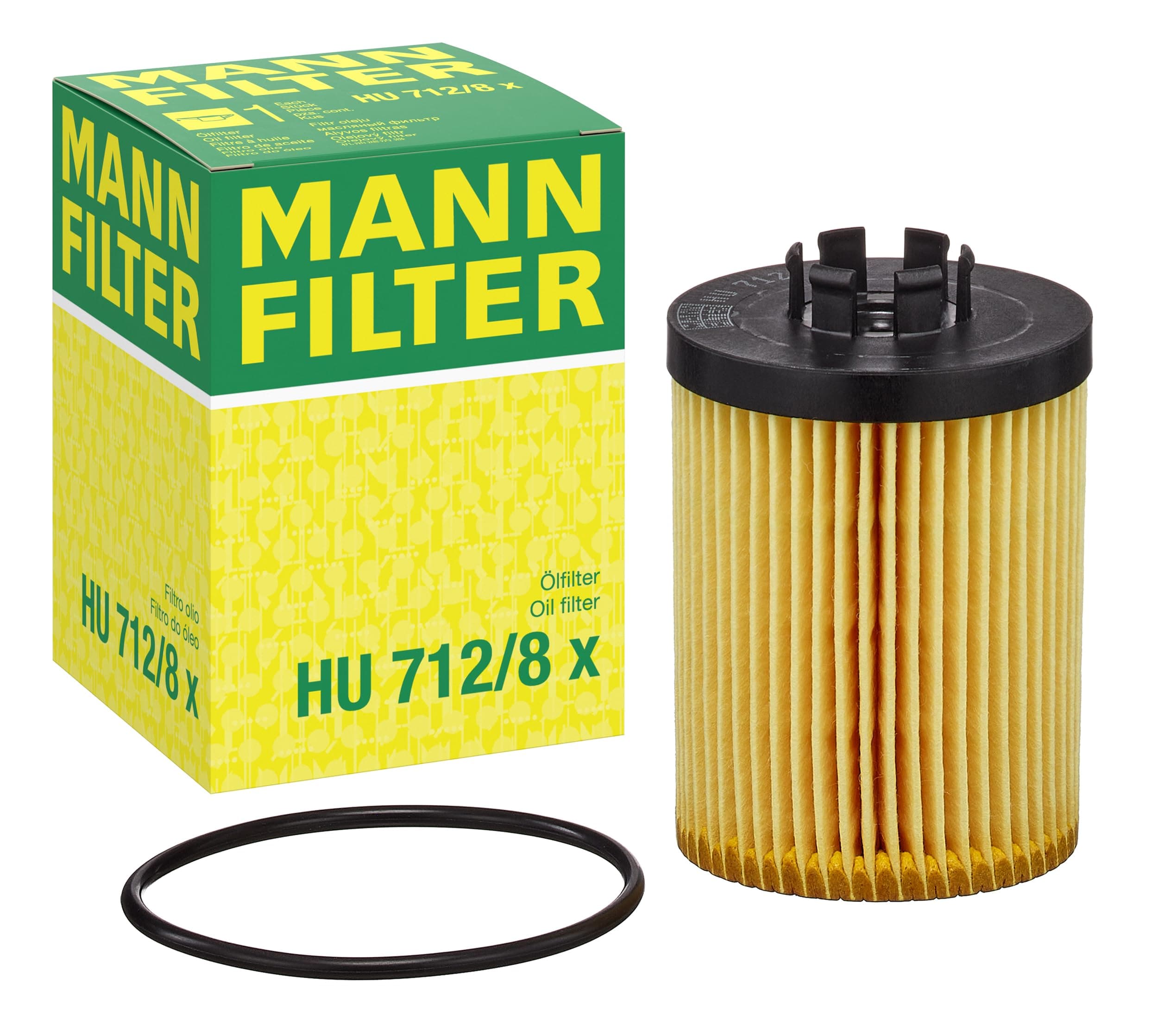 MANN-FILTER HU 712/8 x Ölfilter - für Pkw + Transporter Angebot bei HelloDeals
