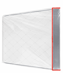 Matratzenhülle Kunststoff 90 x 200cm, Matratzenschutz mit Breitem Reißverschluss, wasserdichte und Reißfeste Matratzentasche, Für Aufbewahrung, Lagerung, Umzug, Wiederverwendbare (Dicke 30 cm) Angebot bei HelloDeals