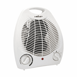 HELLER HL706 Heizlüfter klein | 2000W | elektrische Heizung mit Thermostat | 2 Heizstufen + Kaltstufe | Frostwächter | Elektroheizung kompakt