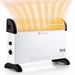 DONYER POWER Konvektor-Heizkörper 2000W Raumheizung mit Einstellbarem Thermostat Nicht Vorjähriges Inventar Beige Angebot bei HelloDeals