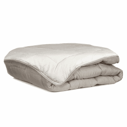 Zelesta Bettdecke Waschbare Ganzjahresdecke Mikrofaser Steppdecke Antiallergisch Schlafdecke Easybed - Taupe & Leinen (135x200cm) 135x200cm Taupe Leinen Angebot bei HelloDeals