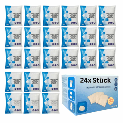 Luftentfeuchter Nachfüllpack 24 x 400g Entfeuchter Granulat für Raumentfeuchter und Luftentfeuchter Box Nachfüllpacks gegen Feuchtigkeit & Gerüche für Bad, Keller, Wohnmobil & HLKauf-Block Angebot bei HelloDeals