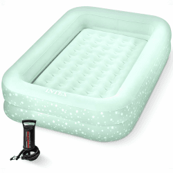 Intex 66810NP Kinder-Reisebett (168 x 107 x 25 cm) Türkis Spätrenaissance Angebot bei HelloDeals
