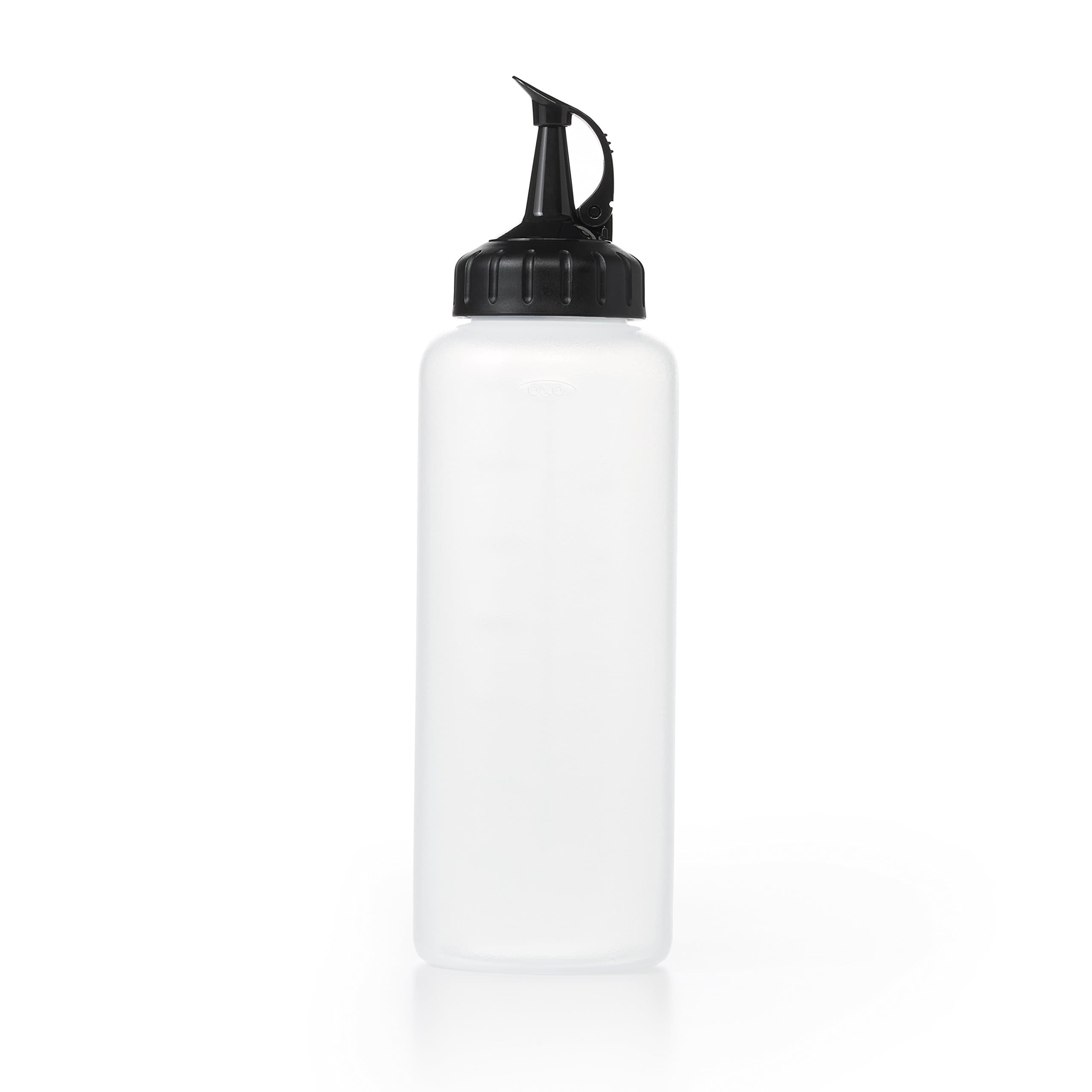 OXO Good Grips Mittelgroße Küchenchef Quetschflasche, Kunststoff, Transparent, cm, 23.368 x 19.558 x 30.48 cm, 1 Einheiten Quetschflasche 350 ml Angebot bei HelloDeals