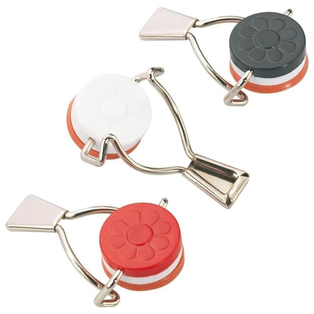 Westmark Set Flaschen-Hebelverschluss, 3-teilig, mit Silikondichtung, Stahl, Rot/Weiß/Schwarz, 44402270 Hebel, 3 Stück