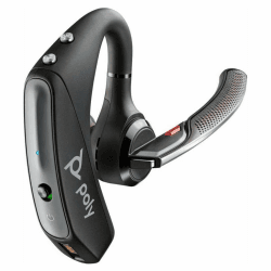 Plantronics Voyager 5200 UC Wireless Headset & Lade-Case (Poly) Einohr-Bluetooth mit Mikrofon zur Geräuschunterdrückung - Verbindung Handy/PC via Bluetooth - für Teams, Zoom & mehr Schwarz inkl. Kabel, Lade-Case + Dongle Angebot bei HelloDeals
