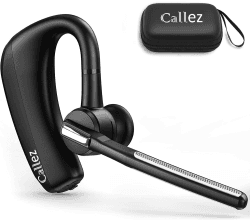 Headset Bluetooth mit CVC8.0 Dual Mikrofon Noise Cancelling, Kabellos Kopfhörer V5.0 Wireless Headset Handy für iPhone Samsung Smartphone Autofahren Business Office, Klar Chat, Super Leicht Angebot bei HelloDeals