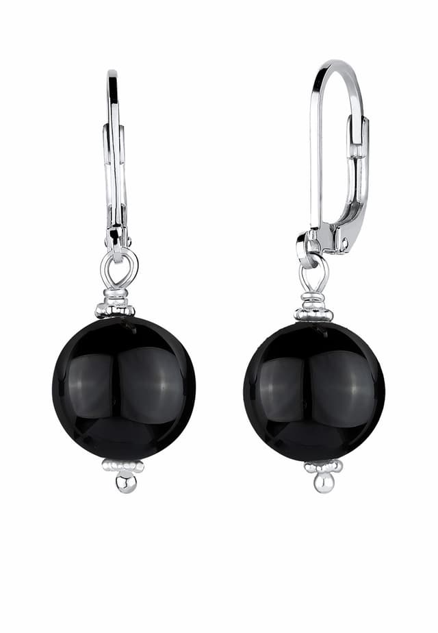 Elli Damen-Ohrhänger Edelstein 925 Silber