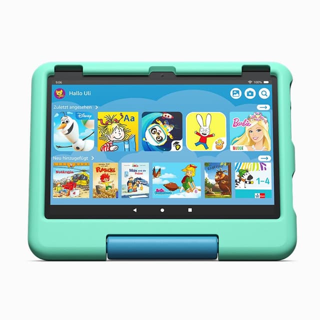 Kindgerechte Hülle von Amazon für das Fire HD 10-Tablet, grün | Für Kinder von 3–7 Jahren | Nur kompatibel mit Tablets der 13. Generation (2023)