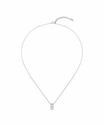 BOSS Jewelry Halskette für Damen Kollektion CLIA mit Kristallen aus Silbernes oder Goldenes Farbe Silver