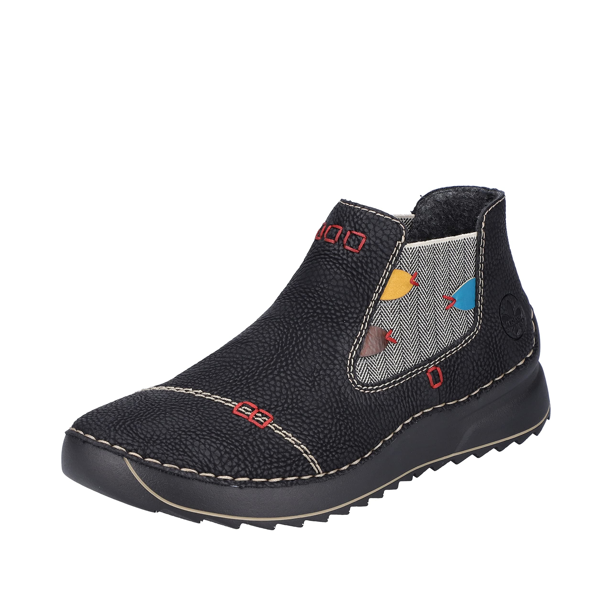 Rieker Damen 51592 Mode-Stiefel 40 EU Schwarz