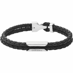Diesel Bracelet Dunkles Schwarz