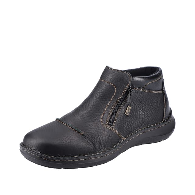 Rieker Herren Stiefel mit Warmfutter in schwarz 42 EU Schwarz