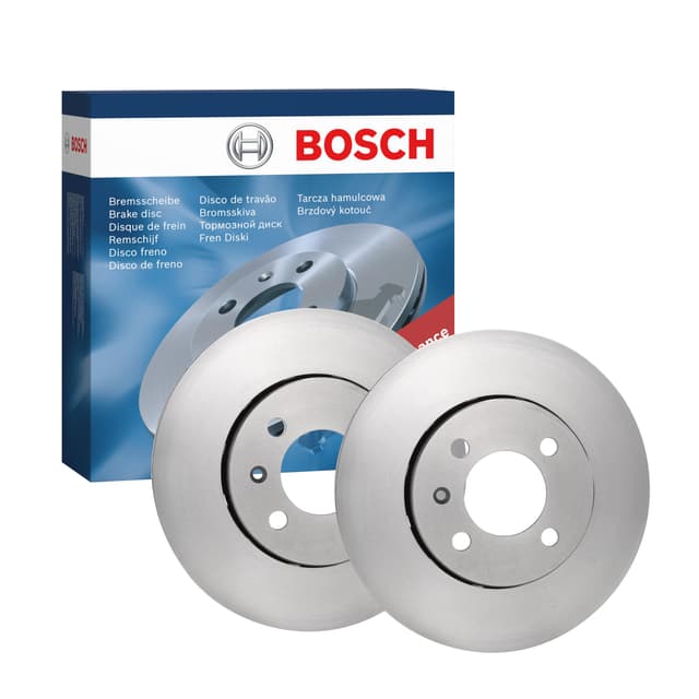 Bosch BD1606 Bremsscheiben - Vorderachse - ECE-R90 Zertifizierung - zwei Bremsscheiben pro Set