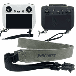 FPVtosky Lanyard für DJI RC/RC 2 / RC Pro/RC Plus Controller, Mini 5 Pro/Mini 4/3 Pro RC Gurt RC Neck Strap, Leather Gurt Kompatibel mit Mavic 3/Mini 3/4/5 Pro Remote Controller Zubehör Angebot bei HelloDeals
