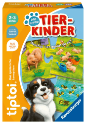 Ravensburger tiptoi 00108 - Alle Meine Tierkinder - Lernspiel ab 2 Jahre - tiptoi Spiel ab 2 - Geburtstagsgeschenke Angebot bei HelloDeals