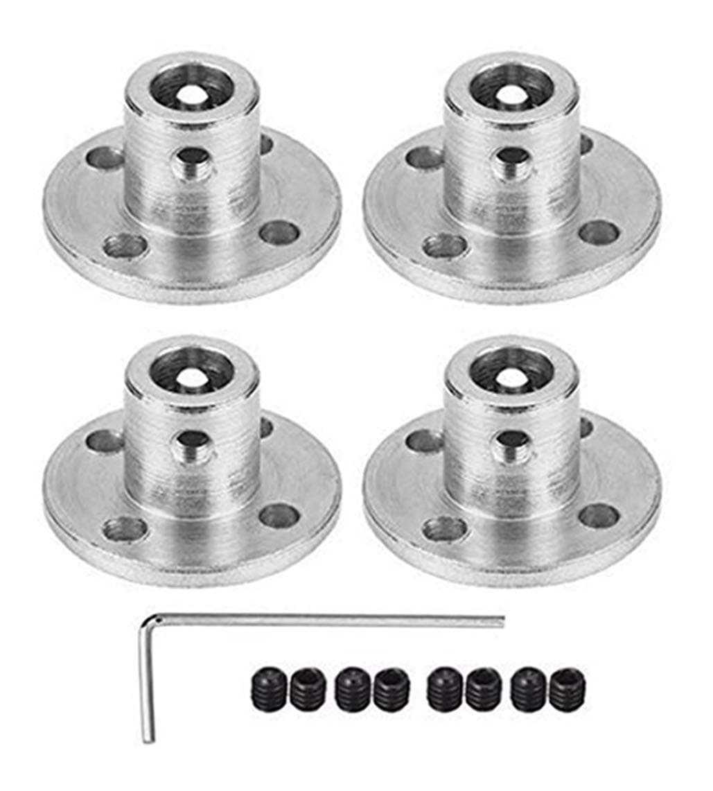 winwill 4 Stück Flansch Kupplung für Wellenkuppler für Modellbaumotoren 6mm 6mm Angebot bei HelloDeals