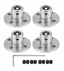 winwill 4 Stück Flansch Kupplung für Wellenkuppler für Modellbaumotoren 6mm 6mm Angebot bei HelloDeals