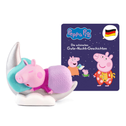 tonies Hörfigur für Toniebox, Peppa Wutz – Gute Nacht Geschichten, Hörspiel für Kinder ab 3 Jahren, Spielzeit ca. 41 Minuten Angebot bei HelloDeals
