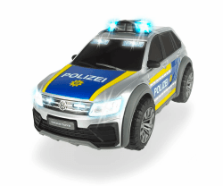 Dickie Toys VW Tiguan R-Line Polizeiauto (25 cm) mit Licht & Sound - Lizenziertes Polizei-SUV Spielzeug ab 3 Jahre, inkl. Batterien - 203714013 Polizeiauto Single Angebot bei HelloDeals