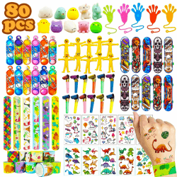 Wleozys 80 Stück Mitgebsel Kinder Kindergeburtstag Spielzeugset,Partyspielzeuge, Sortiment Party Tasche Füller für Jungen Mädchen, Partytütenfüller, Spielzeug-Großpackung für Kinder. Angebot bei HelloDeals