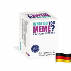 HUCH! | What Do You Meme Deutsch | Kartenspiele für Erwachsene | Partyspiele ab 18 | Meme Spiel | Kartenspiel & Gesellschaftsspiele | Deutsche Ausgabe | Ab 3 Spielern ab 18 Jahren Angebot bei HelloDeals