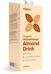 Vilgain Mandel drink BIO – Pflanzliches Getränk Milch aus gerösteten Bio-Mandeln | Ohne Zusatzstoffe, vegan & laktosefrei | Perfekt für Kaffee, Müsli & Smoothies Angebot bei HelloDeals