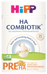 HiPP PRE HA Combiotik (4 x 600g), hydrolysierte Anfangsmilch von Geburt an, mit natürlichen Milchsäurekulturen, für sensible Immunsysteme Angebot bei HelloDeals