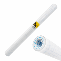 Idena 20168 - Buchfolie selbstklebend transparent, 1 Rolle 5 m x 45 cm, Buchumschlag aus Kunststoff Angebot bei HelloDeals