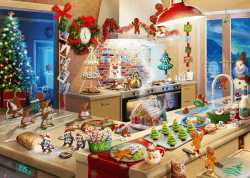 Ravensburger Puzzle 12000718 - Fröhlicher Unfug - 1000 Teile Puzzle für Erwachsene und Kinder ab 14 Jahren, Weihnachts-Puzzle Angebot bei HelloDeals