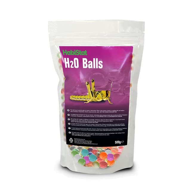 Habistat Euro H2o Balls Insektenhydration Multicolour, Insekten, Unisex, Insektenhalter, Insekten, Insektenfutter, Hydration Balls, 500 Gramm