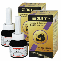 Doppelpack! 2X Esha EshaExit® 2X 20ml für 2000 Liter (Breitbandwirkung gegen alle Pünktchen-Krankheiten, wie Ichthyo oder die Samtkrankheit Oodinium) Angebot bei HelloDeals