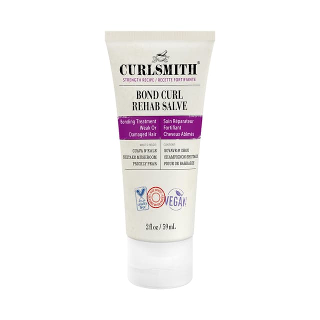 Curlsmith - Bond Curl Rehab Salve, Bond Building Strength Treatment für schwaches, geschädigtes Haar (59ml) 59 ml (1er Pack)