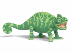 schleich DIE Schule DER MAGISCHEN Tiere | Caspar 14911 | Tierfigur Chamäleon mit Glitzer aus dem Film | detailgetreue Sammelfiguren | Geschenk für Kinder & Sammler | ab 3 Jahre | 10 x 5 x 6 cm Angebot bei HelloDeals