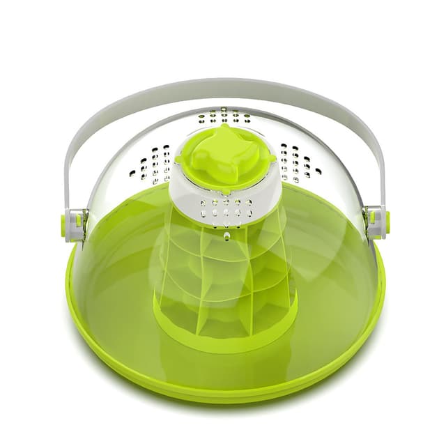 Multifunktionale Schnecken-Beobachtungs- und Zuchtbox, pädagogischer Lebensraum für Kinder, 23 x 19,5 x 13,5 cm, ABS- und PC-Material, leicht zu reinigen, gut belüftet, geeignet für Seidenraupen