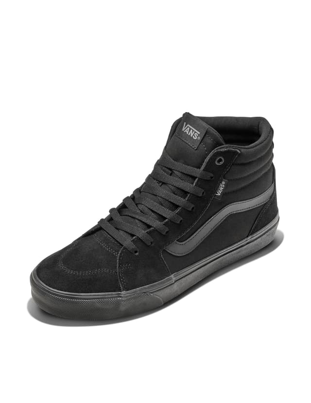 Vans Filmore Hi Herrenschuhe Sneaker high Schwarz Freizeit 41 EU Suede Canvas Black Black
