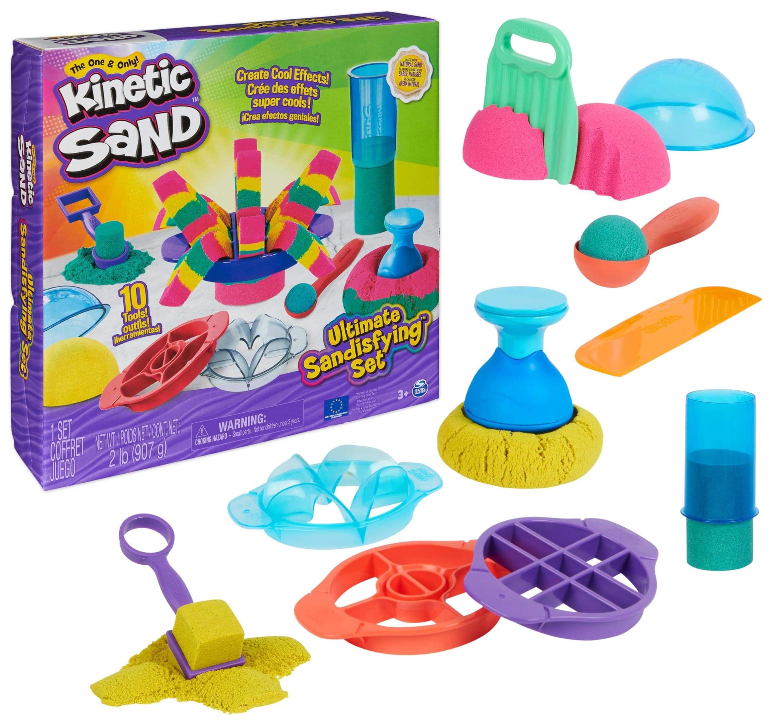 Kinetic Sand Spielsand Ultimate Sandisfying Set