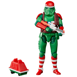 Star Wars The Black Series Stormtrooper der Ersten Ordnung (Festtagsedition) und Maus-Droide, 15 cm Festtags-Figuren Angebot bei HelloDeals