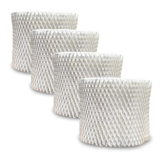 Comedes Ersatz-Filter kompatibel mit Philips HU4814, HU4813, HU4811, HU4803 & HU4801 Luftbefeuchter | einsetzbar statt Originalfilter HU4102/01 (4 Stück) 4 Weiß