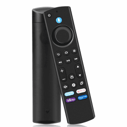 Ersatz-Sprachfernbedienung, 4th Gen, Ersatz Fernbedienung mit Sprachfunktion für AMZ F-ire TV Cube ((2nd Gen, 3rd Gen),für Insignia/Pioneer Smart TVs