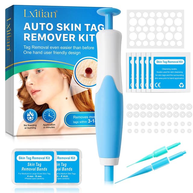 Auto Tool Kit Skin Tag Remover, Auto-tags-entferner, Gerät Schnell Wirkendes Gerät Zum Entfernen Für Kleine Bis Große Hautmarken Für Alle Körperteile