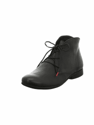 THINK! Damen Guad Chromfrei Gegerbte, Leder Gefütterte Stiefelette 41 EU 0000 Schwarz Angebot bei HelloDeals
