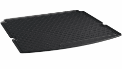Gledring Rubbasol (Gummi) Kofferraumwanne kompatibel mit Ford Galaxy (7-Personen) 2015-, Schwarz