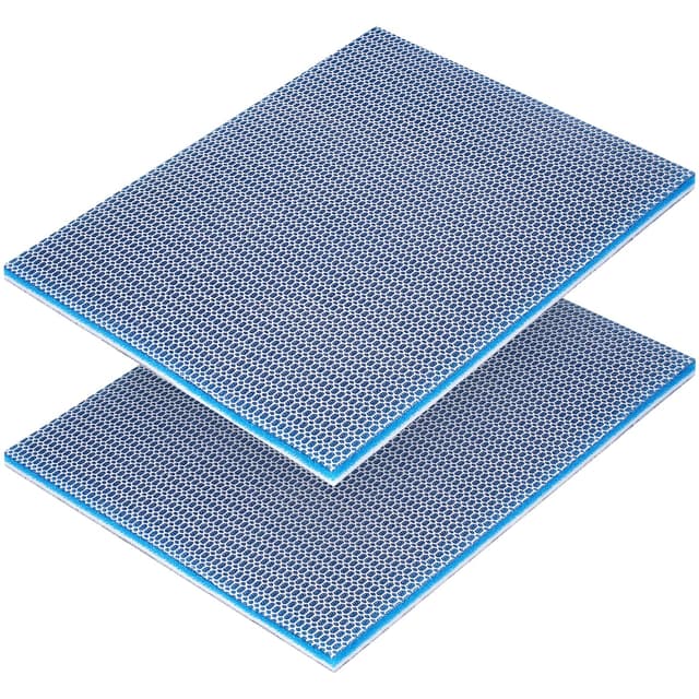 Aquarium-Filter-Medien-Schwamm-Pad, mehrschichtige Schaumstoff-Filterwatte für Aquarium-Filterzubehör (40 x 30 x 1,5 cm, 2 Stück) 40 x 30 x 1,5 cm (2 Stück)