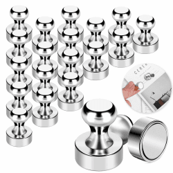 20 Stück Magnete Stark, Giantzhong Neodym Magnet Extra Stark Mini Magneten 12 X 16mm, Klein Kühlschrankmagnete für Pinnwände, Stecktafel, Whiteboard, Magnettafel, Nicht für Glasmaterialien Geeignet