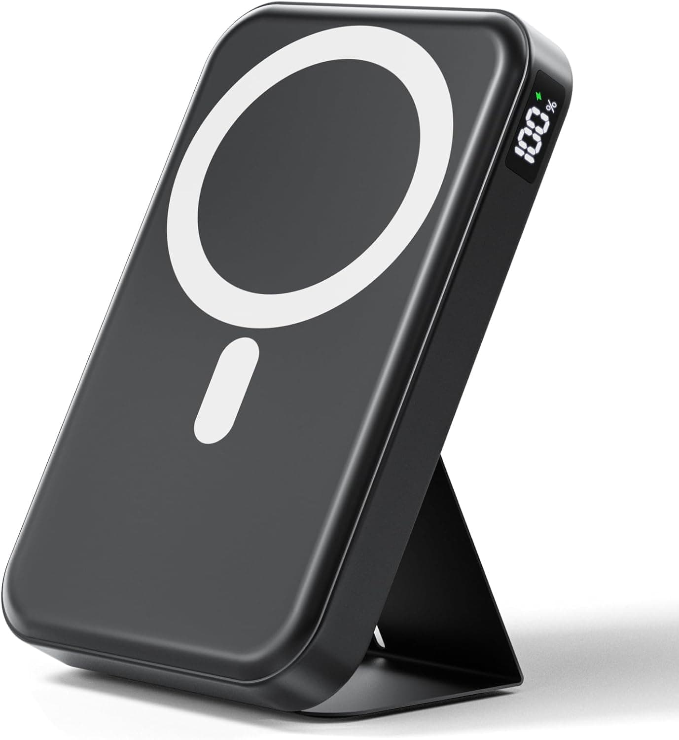 Powerbank für Magsafe, Magnetische Power Bank 10000mAh, 22.5W Schnellladung Kabellose Powerbank mit USB-C-Eingänge＆Ausgang und LED-Display für iPhone 17/16/15/14/13/12 Serie Schwarz 10000 Milliamperestunden (mAh) Angebot bei HelloDeals