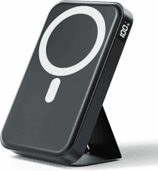 Powerbank für Magsafe, Magnetische Power Bank 10000mAh, 22.5W Schnellladung Kabellose Powerbank mit USB-C-Eingänge＆Ausgang und LED-Display für iPhone 17/16/15/14/13/12 Serie Schwarz 10000 Milliamperestunden (mAh) Angebot bei HelloDeals