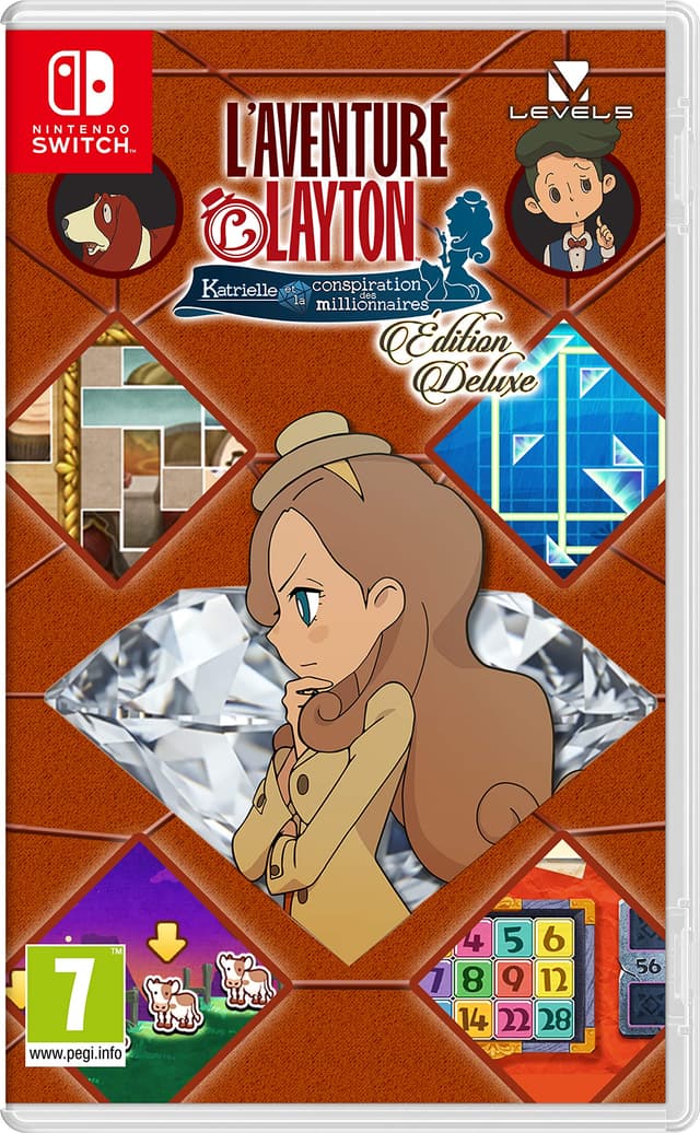 Nintendo LAYTON'S Mystery Journey: Katrielle and The Millionaires' Conspiracy - Deluxe Edition Anglais, Français NI