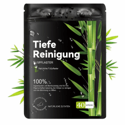 Fuß Detox Pflaster, 40 Stück 100% Natürliche Tiefenreinigende Detox Fußpflaster Fußpads Entgiftungspflaster Füße zur Stresslinderung, Verbesserung der Schlafqualität, Förderung der Blutzirkulation