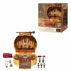Polly Pocket Sammler-Spielset, Harry Potter-Schatulle mit 5 Puppen und 11 Zubehörteilen, HRD56 Angebot bei HelloDeals